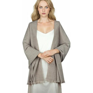 Swat Pany Scarf For Women Winter Pashmina Shawls For Women Wedding Shawls-Coffee